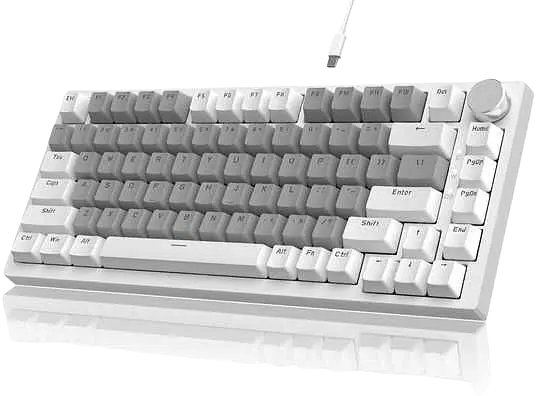 Клавиатура Ajazz AK820 White Graphite - фото 2