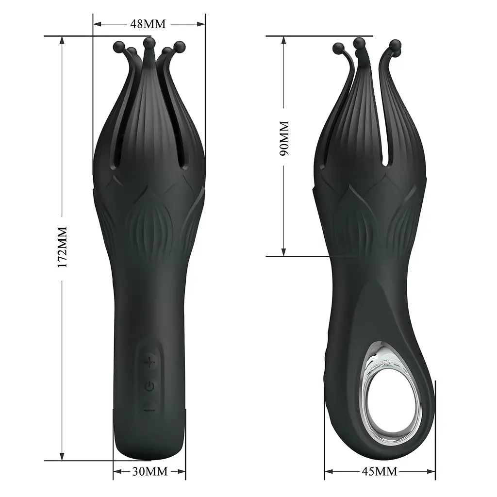 Мастурбатор PRETTY LOVE ARELLA, 12 vibration functions PRETTY LOVE BI-300082 102636 - фото 7