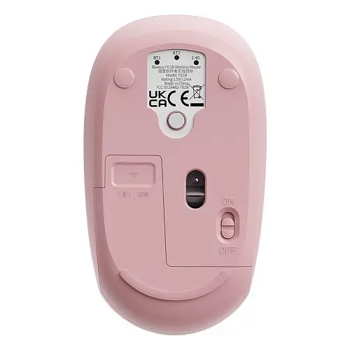 Комп'ютерна мишка Baseus F01B Tri-Mode Wireless Mouse Baby рожевий B01055503413-00 - фото 2