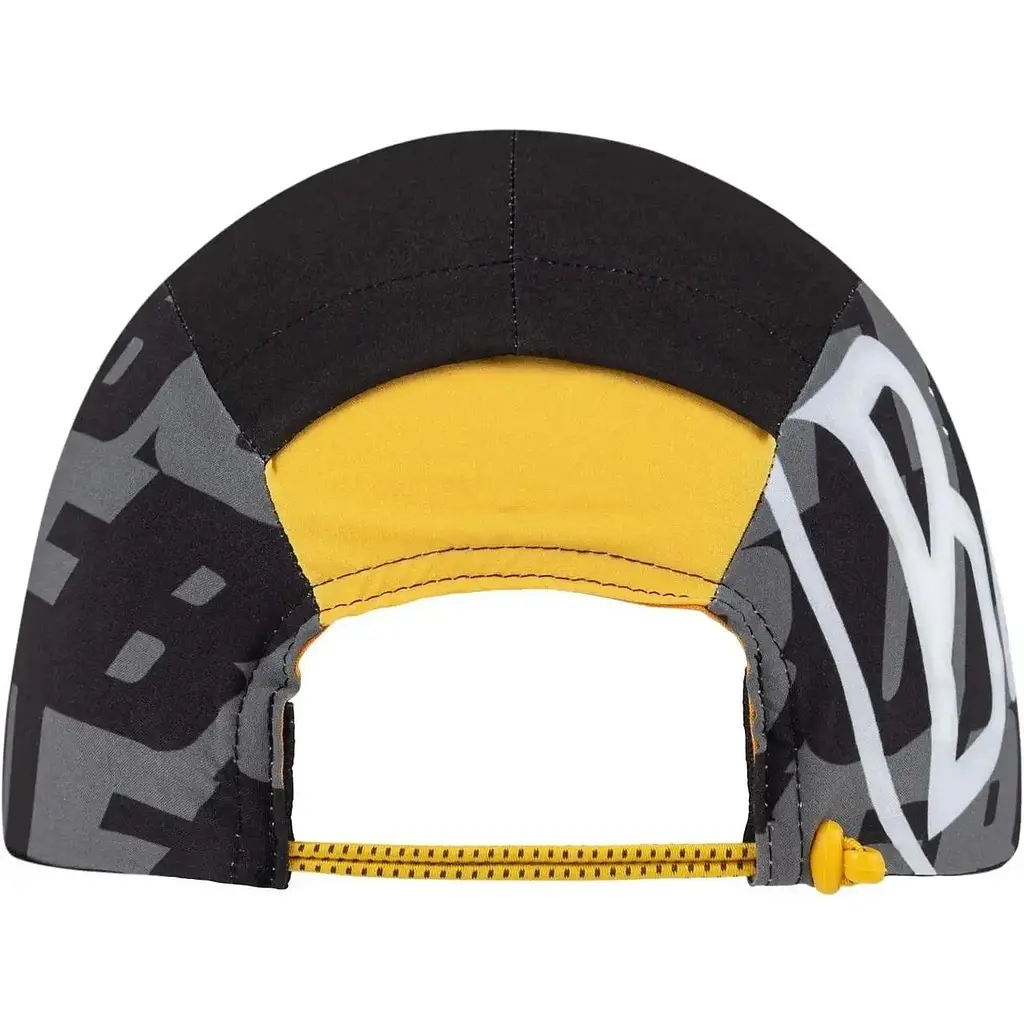 Кепка Buff Pack Speed ​​Cap Logo Black L/XL Черный-Серый - фото 2