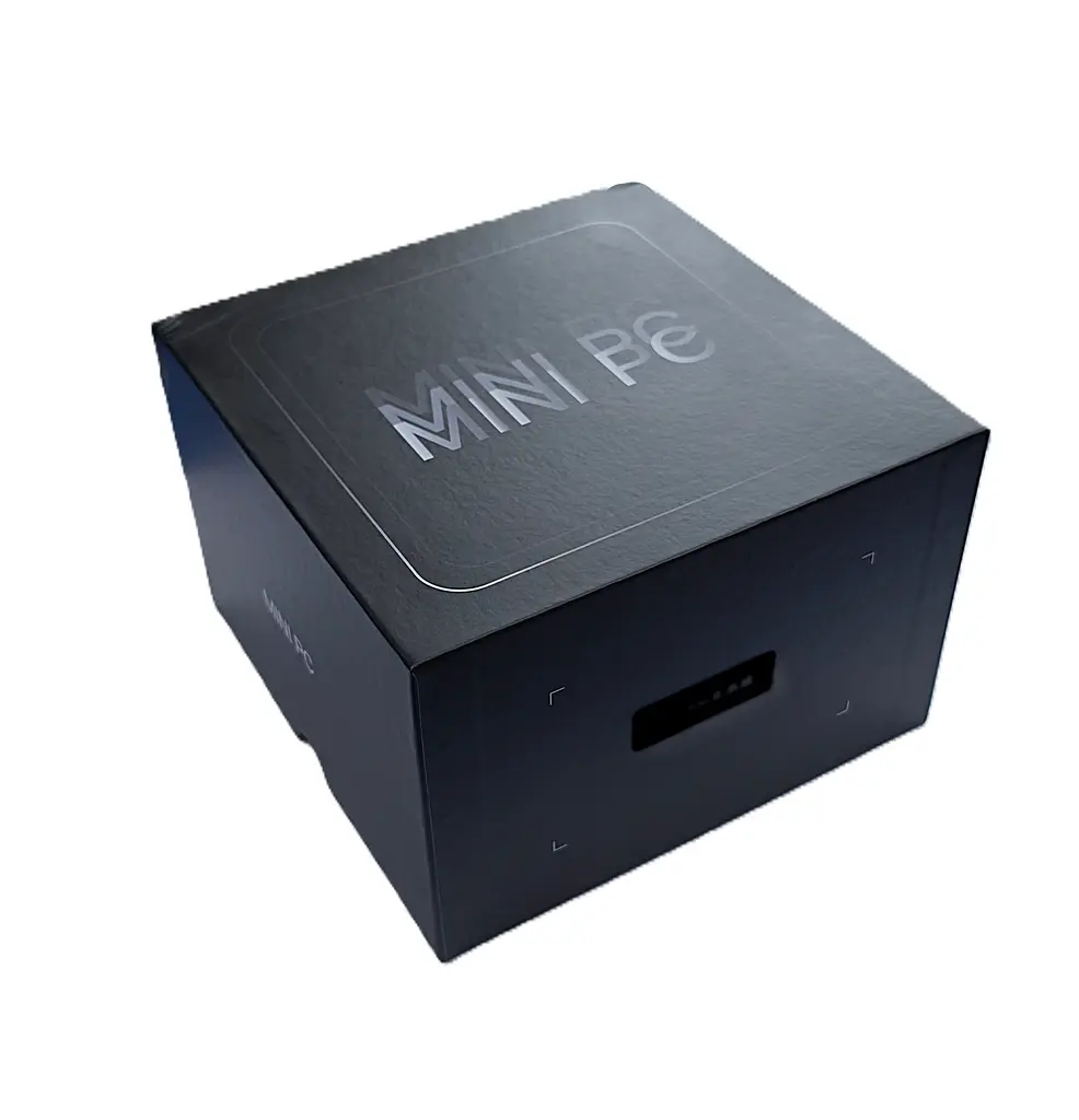 Мини компьютер неттоп Aittact Black Ryzen 3 4300U 2.7–3.7ГГц 4/4 16GB 512GB SSD Radeon Vega Wi-Fi 6 BT 2xLAN 2xHDMI DP USB3, Win11 - фото 6