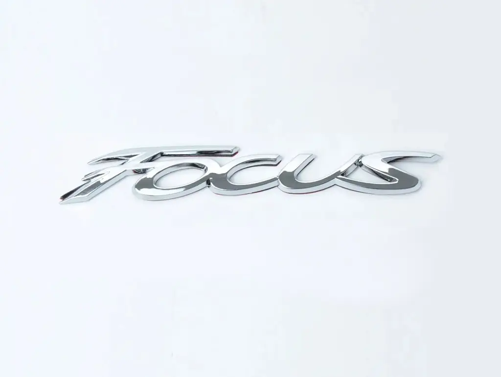 Емблема напис Focus для Ford Хром 170х25 мм (на скотчі) BM5Z5842528A - фото 4