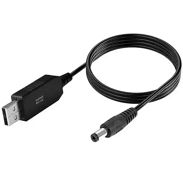 Кабель з'єднувальний USB для роутера 70 см/12v