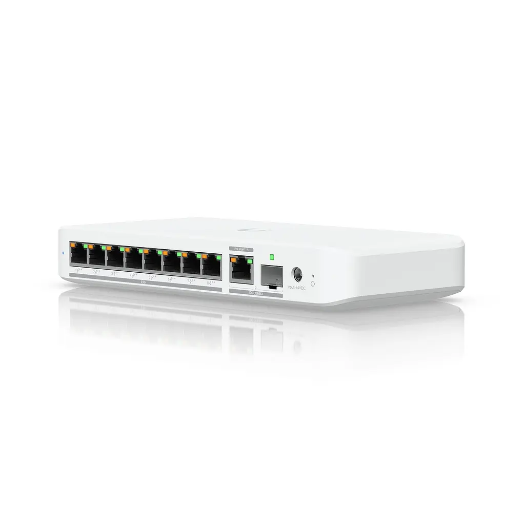 Комутатор Ubiquiti UniFi Flex 2.5G PoE (USW-FLEX-2.5G-8-POE) - фото 2