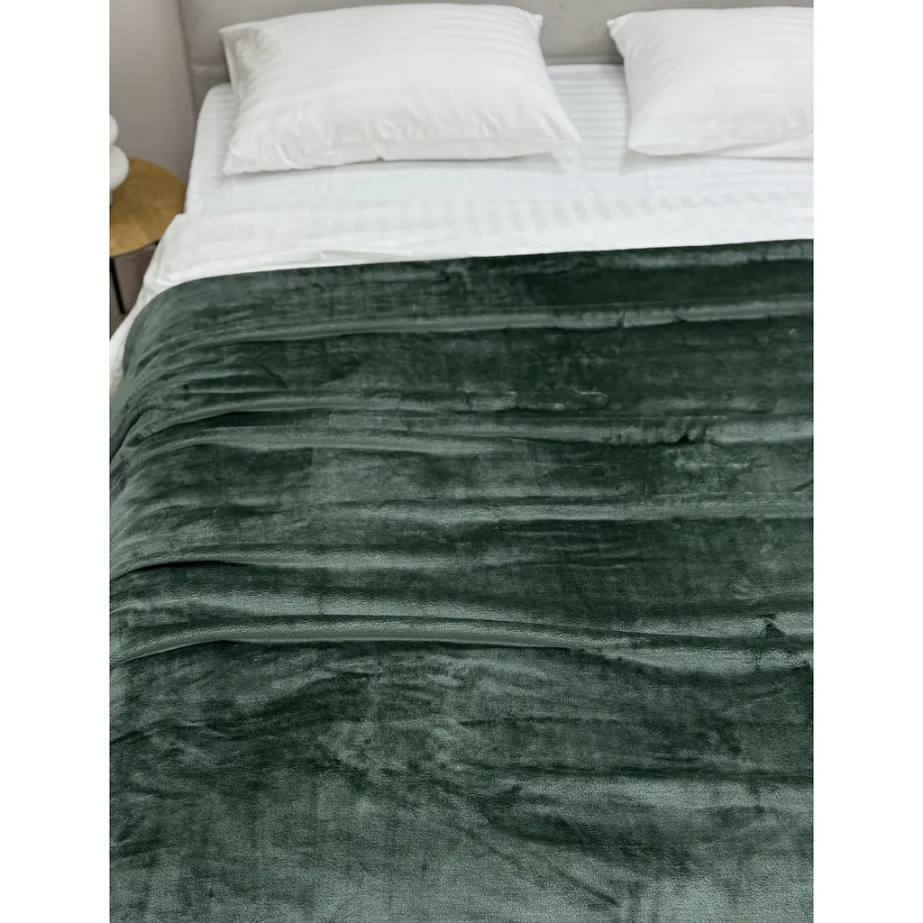 Покривало Ecotton Matte green 150х220 см зелений (24919) - фото 2