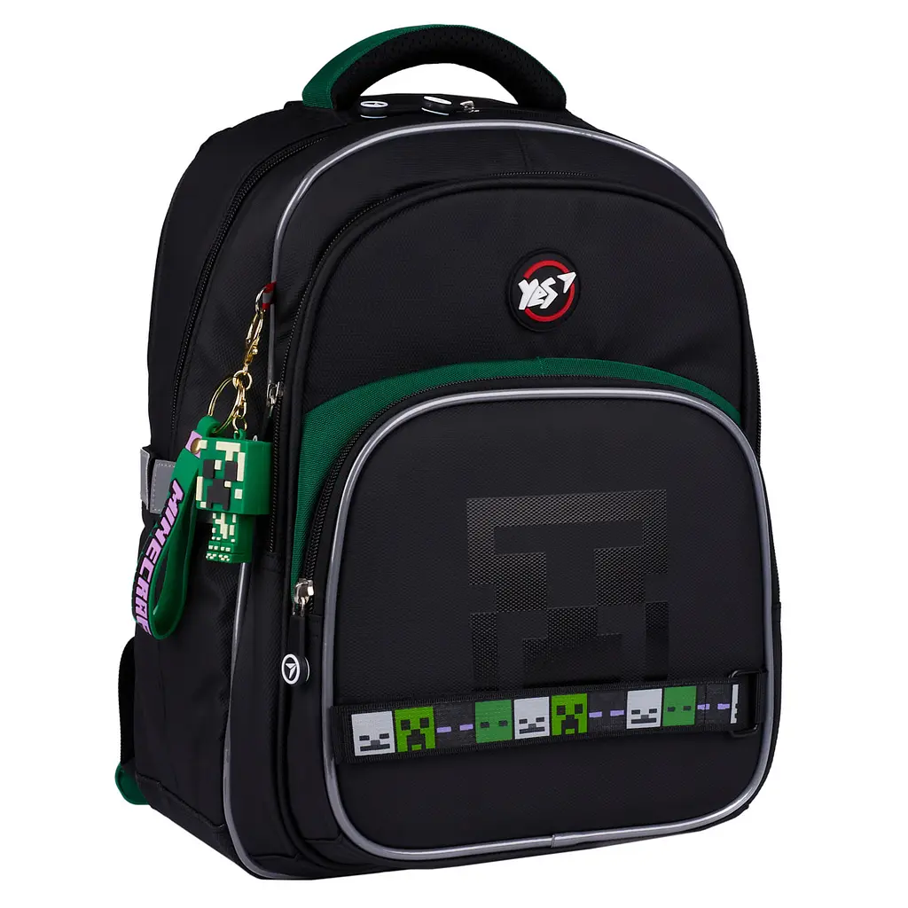 Рюкзак "Yes" S-91 Minecraft Game 2від.,3карм. №559819 - фото 11