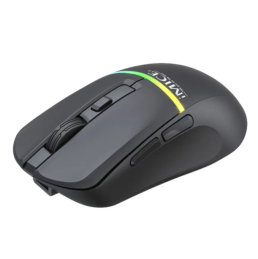 Игровая мышь беспроводная iMICE G-902, 6 кнопок, аккумулятор, 4000 DPI, 2.4Ghz, Bluetooth 5.1 - фото 2
