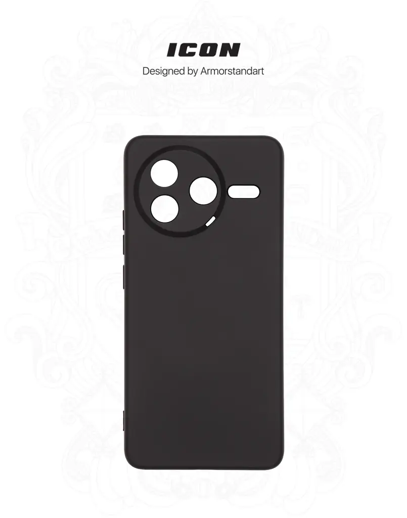 Чохол ArmorStandart ICON для Xiaomi Poco F7 Pro Camera cover Black - фото 3