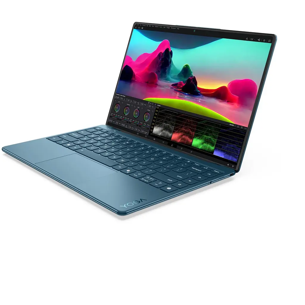 Ноутбук Lenovo Yoga Slim 9 14ILL10, (83CX0014RM), Intel Core Ultra 7258 В до 4,8 ГГц, 14-дюймовый WQUXGA сенсорный, 32 ГБ SSD 1 ТВ, Intel Arc Graphics, Windows 11 Home, Tidal Teal - фото 4