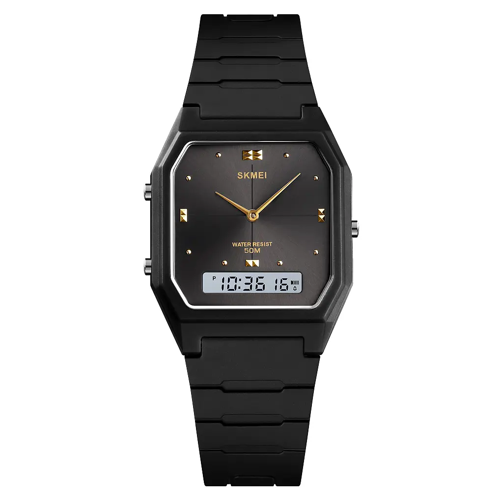 Жіночий наручний годинник 1604BKBK Black Skmei acs0030682