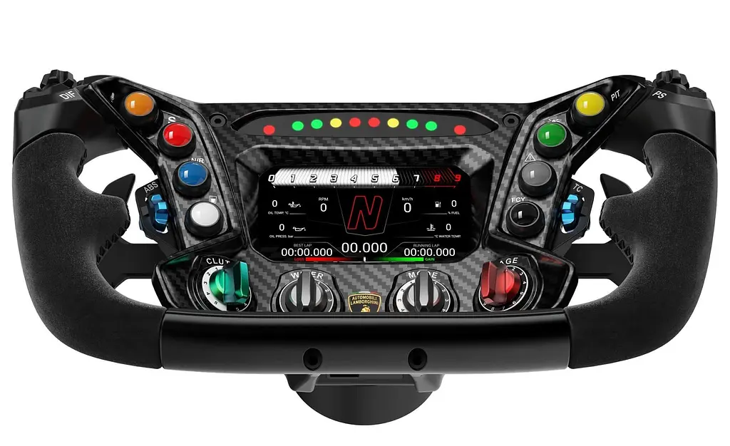 Кермо MOZA Racing Lamborghini Essenza SCV12 Eкран 4.3" RGB Black - фото 3