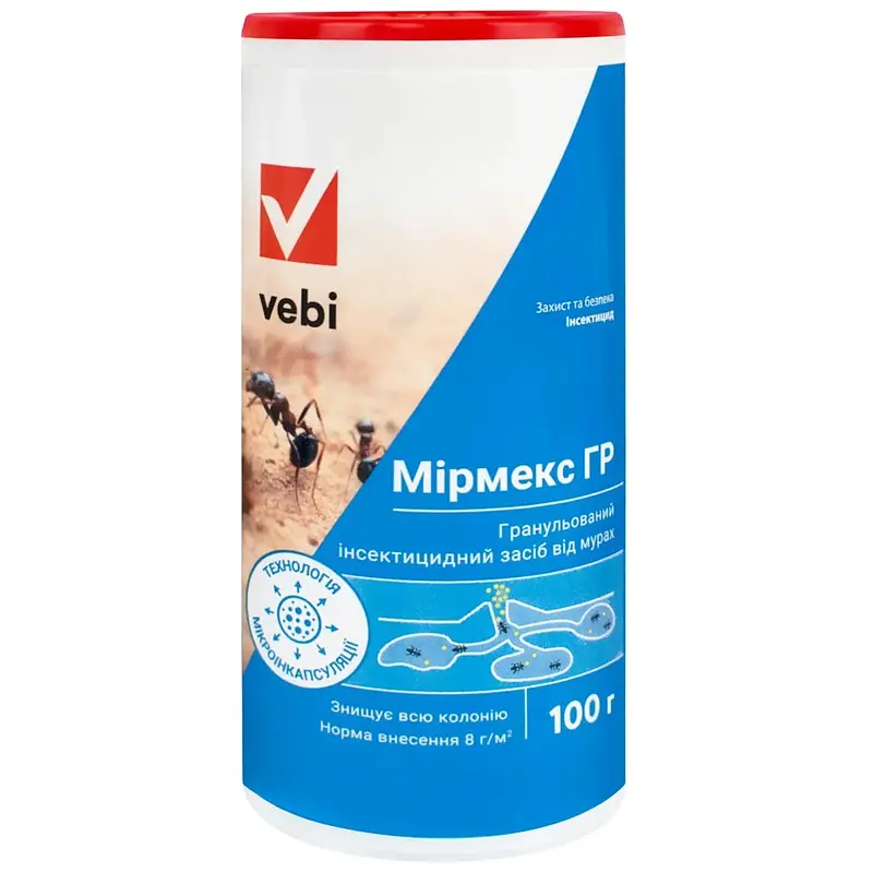 Інсектицид Мірмекс, Vebi, 100 г