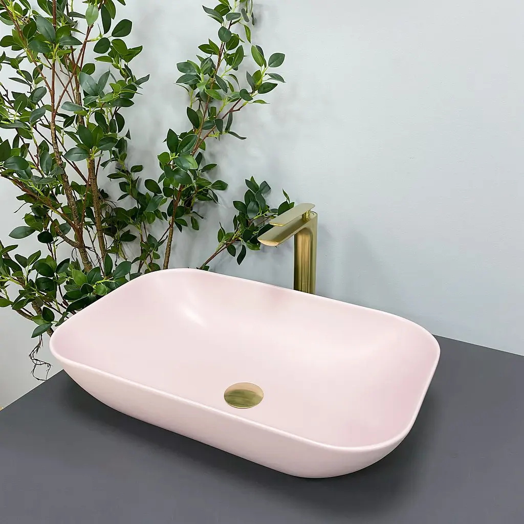 Умивальник VBI Avezzano pink matt накладний VBI-014405, Цветной - фото 5