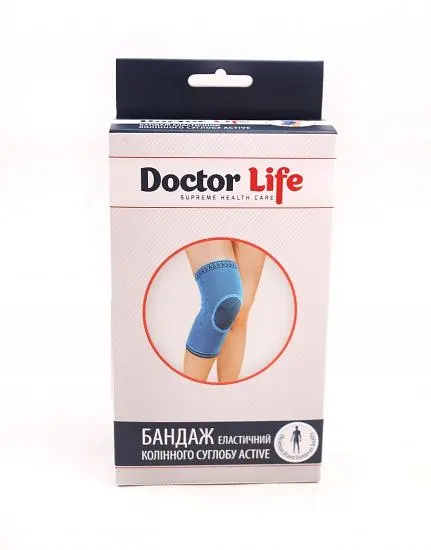 Еластичний бандаж колінного суглоба Active А7-052 Doctor Life M - фото 6