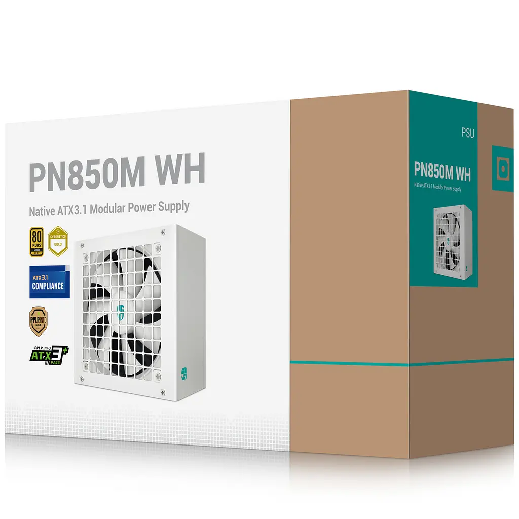 Блок живлення DeepCool GamerStorm PN850M 850W Білий (R-PN850M-FC0W-JGEU) - фото 3