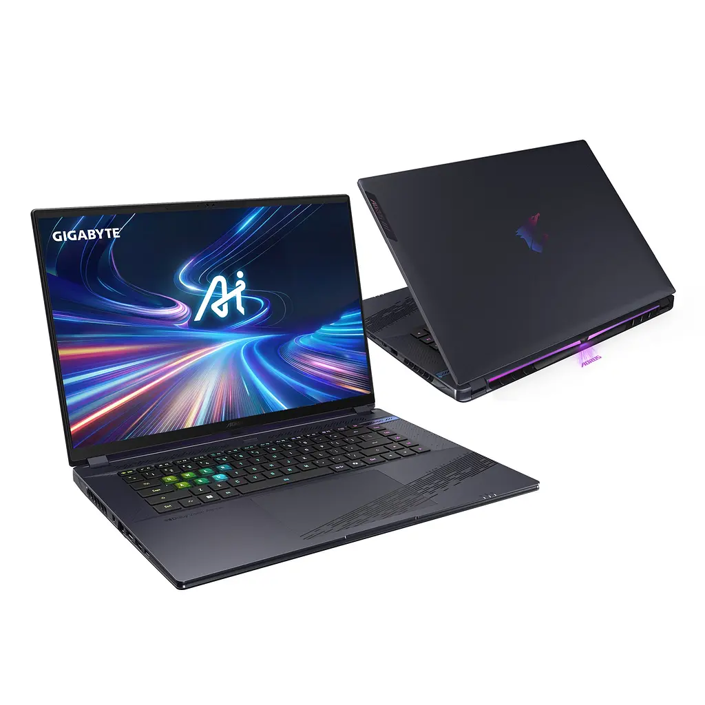 Ноутбук Gigabyte AORUS G6X 16.0 QHD 165Hz, Intel i7-13650HX, 16GB, F1TB, NVD4060-8, DOS, чорний (AORUS_16X_9SG-43KZC54SD) - фото 2