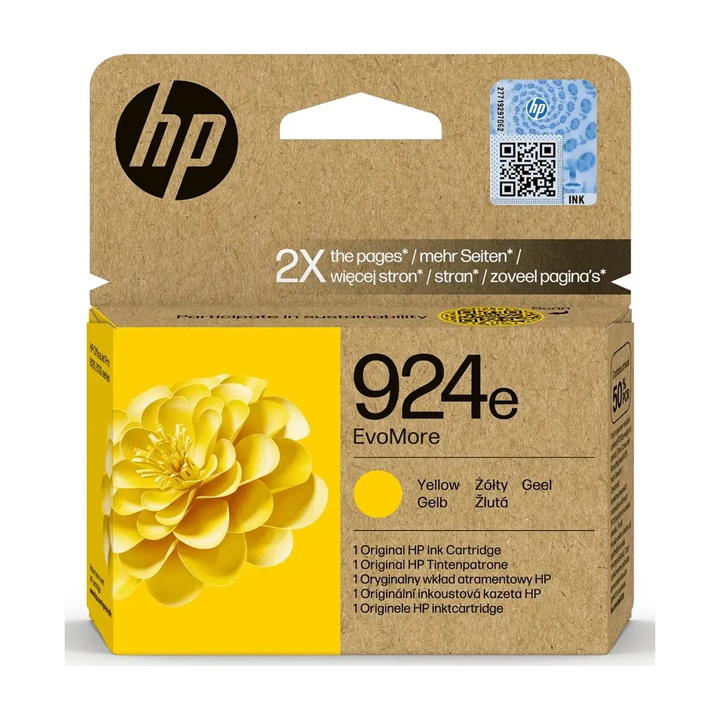 Картридж HP DJ No.924E XL Yellow (4K0U9NE)