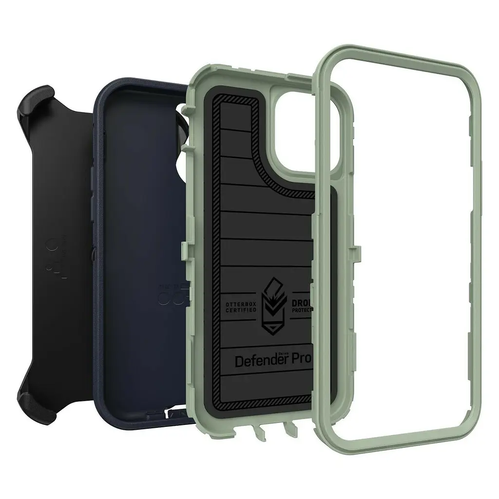 Чохол протиударний з кліпсою OtterBox Defender Pro 77-66214 для iPhone 12/12 Pro (6.1") Blue - фото 10
