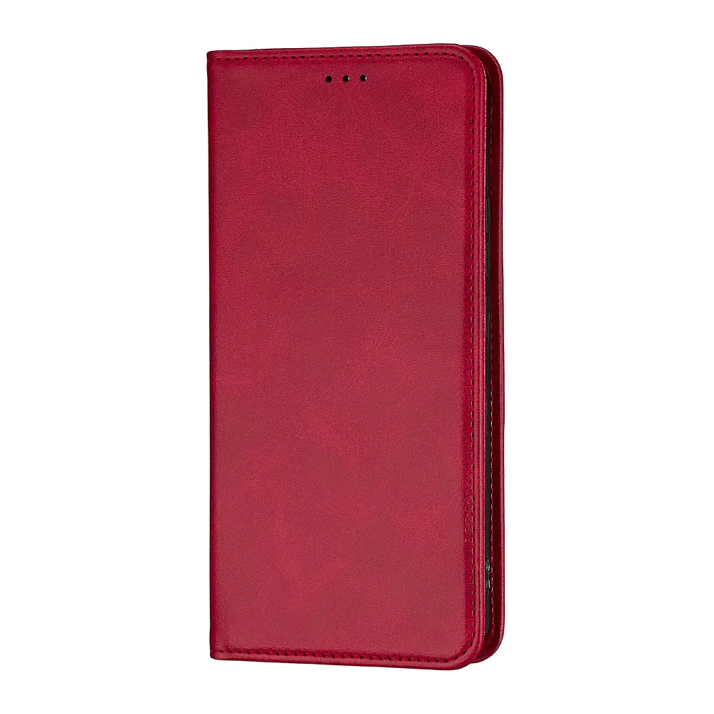 Чохол-книжка Premium Xiaomi Redmi Note 14 4G Global Dark Red