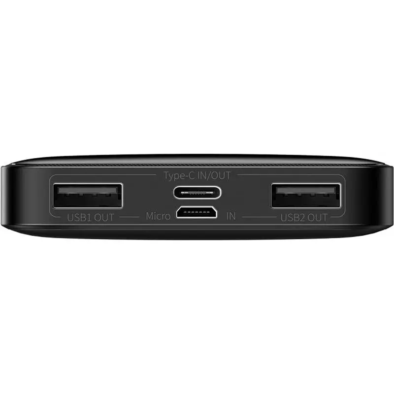 Портативный аккумулятор Baseus Bipow Digital Display 10000 mAh 15W (PPDML-I01) черный - фото 5