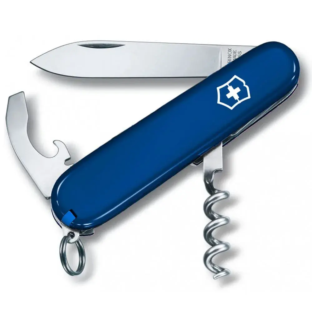 Ніж Victorinox Waiter Ukraine 84 мм Синьо-жовтий (0.3303.2.8)