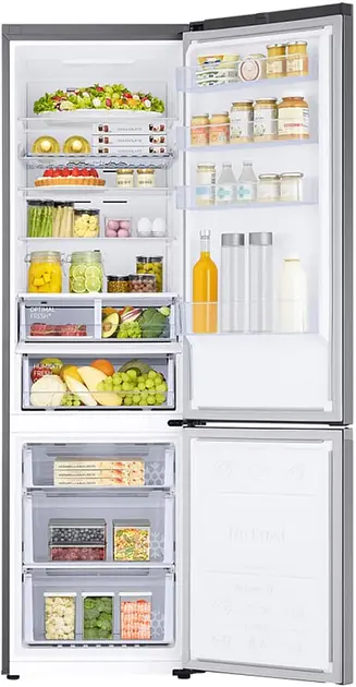 Холодильник з морозильною камерою Samsung RB38C679ES9 - фото 5