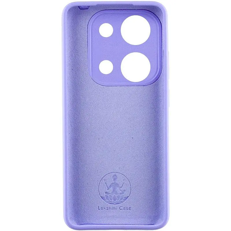 Чехол Silicone Cover Lakshmi Full Camera (AA) with logo для Xiaomi Poco X6 Pro Сиреневый / Dasheen - фото 2
