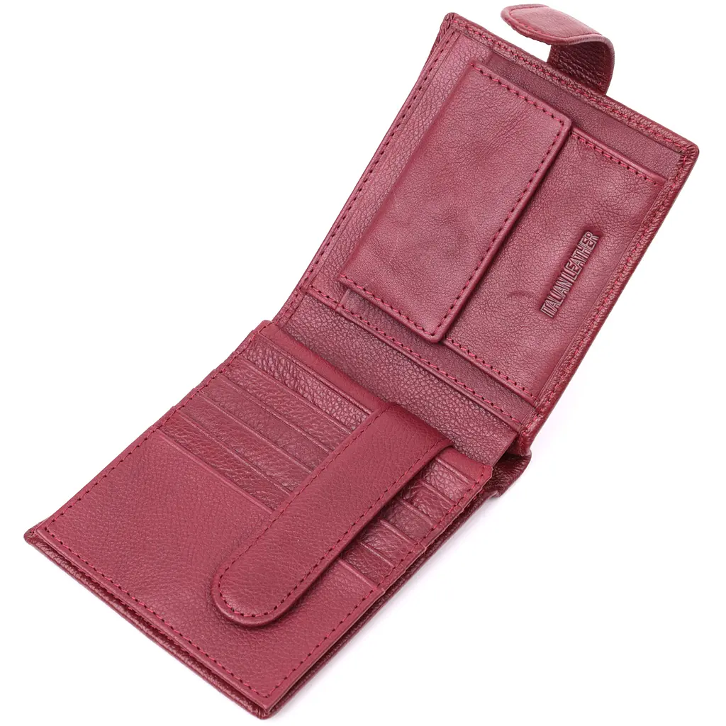 Жіночий шкіряний гаманець ST Leather 11.5х10.3х2 см acs0028483 - фото 4
