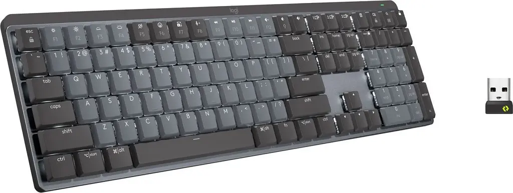 Клавіатура Logitech MX Mechanical Wireless Illuminated Performance Graphite Clicky (920-010759) [81158] - фото 2