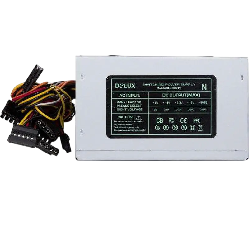 Блок живлення Delux DLP-30D 450W (DLP-30D) - фото 3