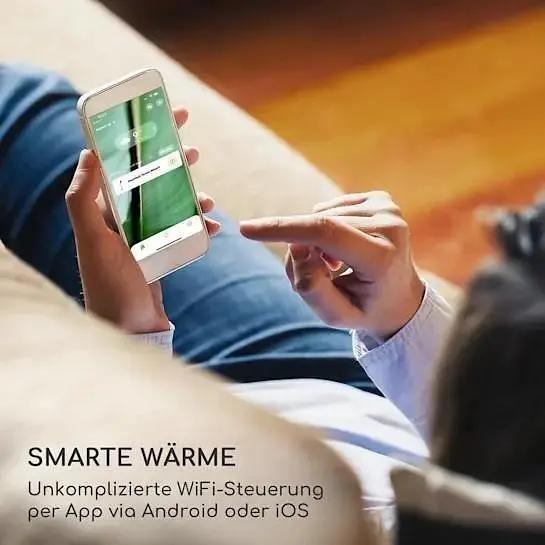 Обігрівач інфрачервоний blumfeldt Heatbell Wall Smart patio (10038413) - фото 2