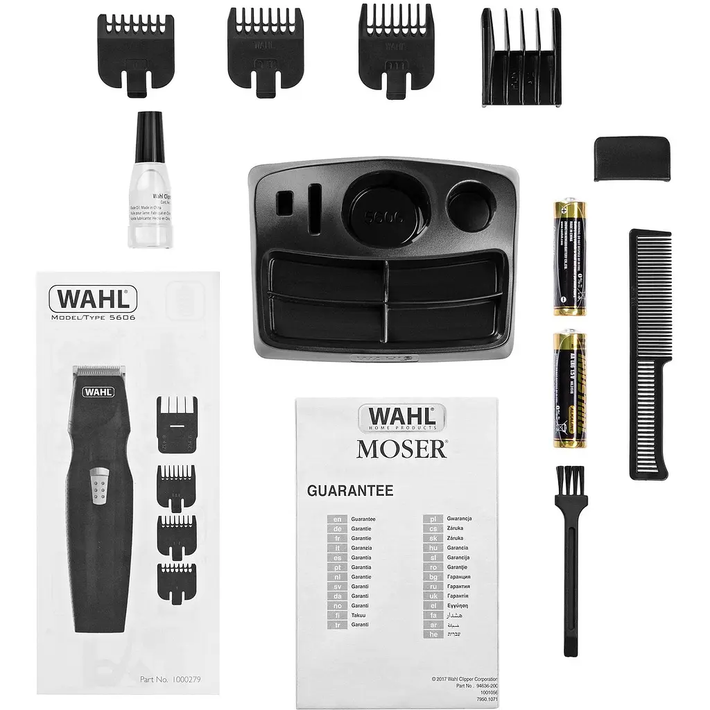 Тример для бороди та вусів Wahl Mustache & Beard 05606-508 чорний - фото 3