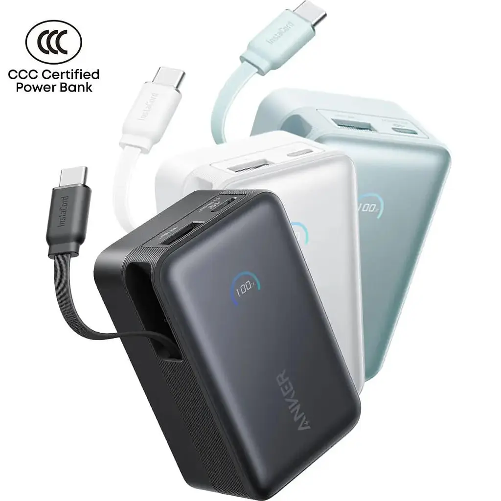 Павербанк Anker Black 10 000 mAh / 45 Вт (A1638H11) - фото 3