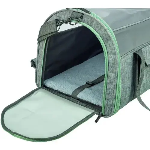 Переноска Trixie Dillon 33х32х54 см сіро-м'ятна - фото 6