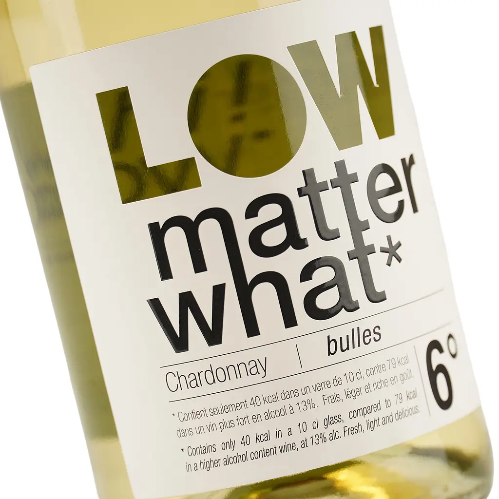 Вино ігристе Cordier Low Matter What Chardonnay біле напівсухе 0.75 л - фото 5