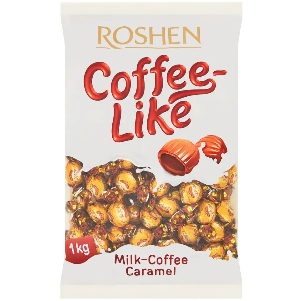 Уценка. Карамельные конфеты Roshen CoffeeLike 1 кг - фото 2