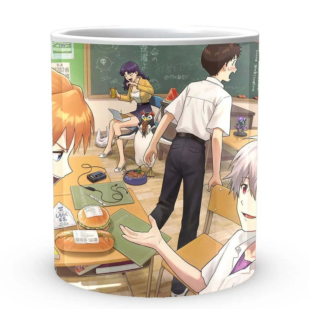 Кружка GeekLand Evangelion Евангелион EVA 002.37 330 мл белая - фото 2
