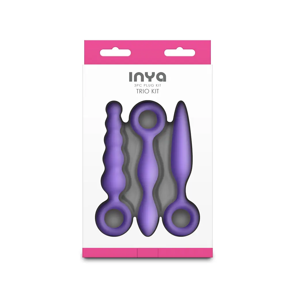 Набір анальних іграшок NS Novelties INYA - Trio Kit - фото 4