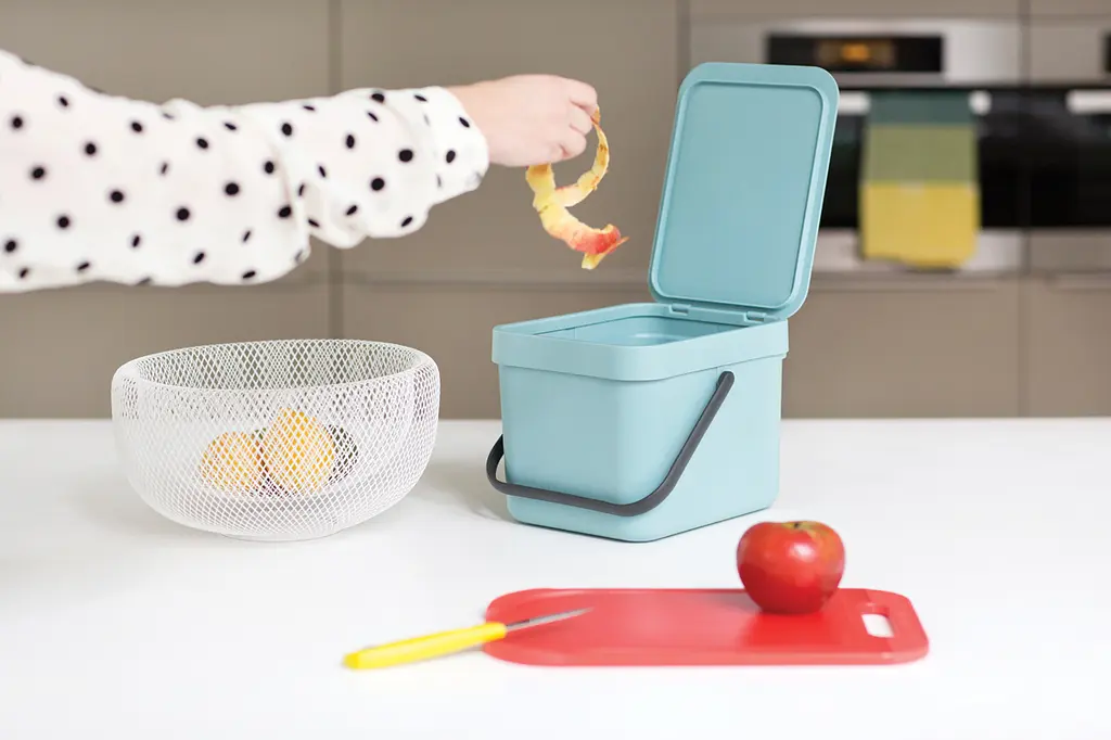 Відро для сміття Brabantia Sort&Go, м'ятний, 6 л (109645) - фото 9