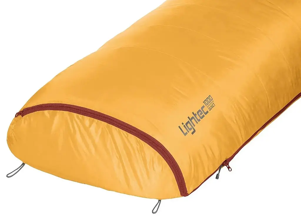 Спальний мішок Ferrino Lightec 1000 Duvet RDS Down -6°C Yellow (86702NGG) - фото 2