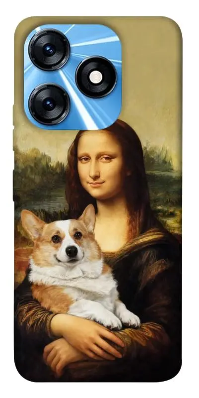 TPU чохол Demsky Mona corgi для TECNO Spark 10 Pro