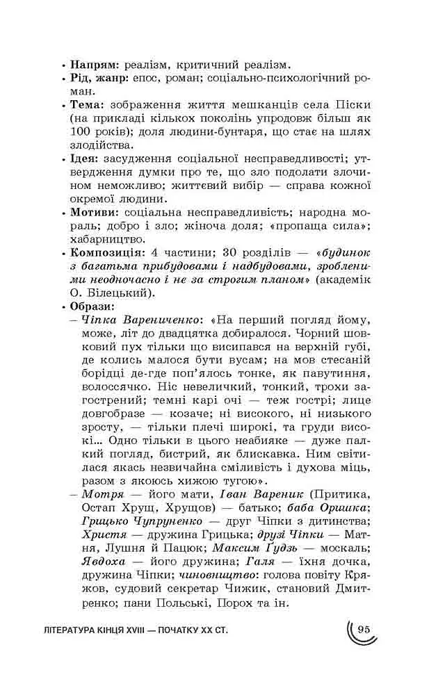 100 тем. Українська література - фото 3