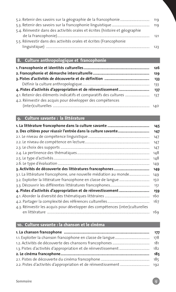 Collection F. Enseigner la francophonie : principes et usages - Жан-П'єр Кюк - фото 5