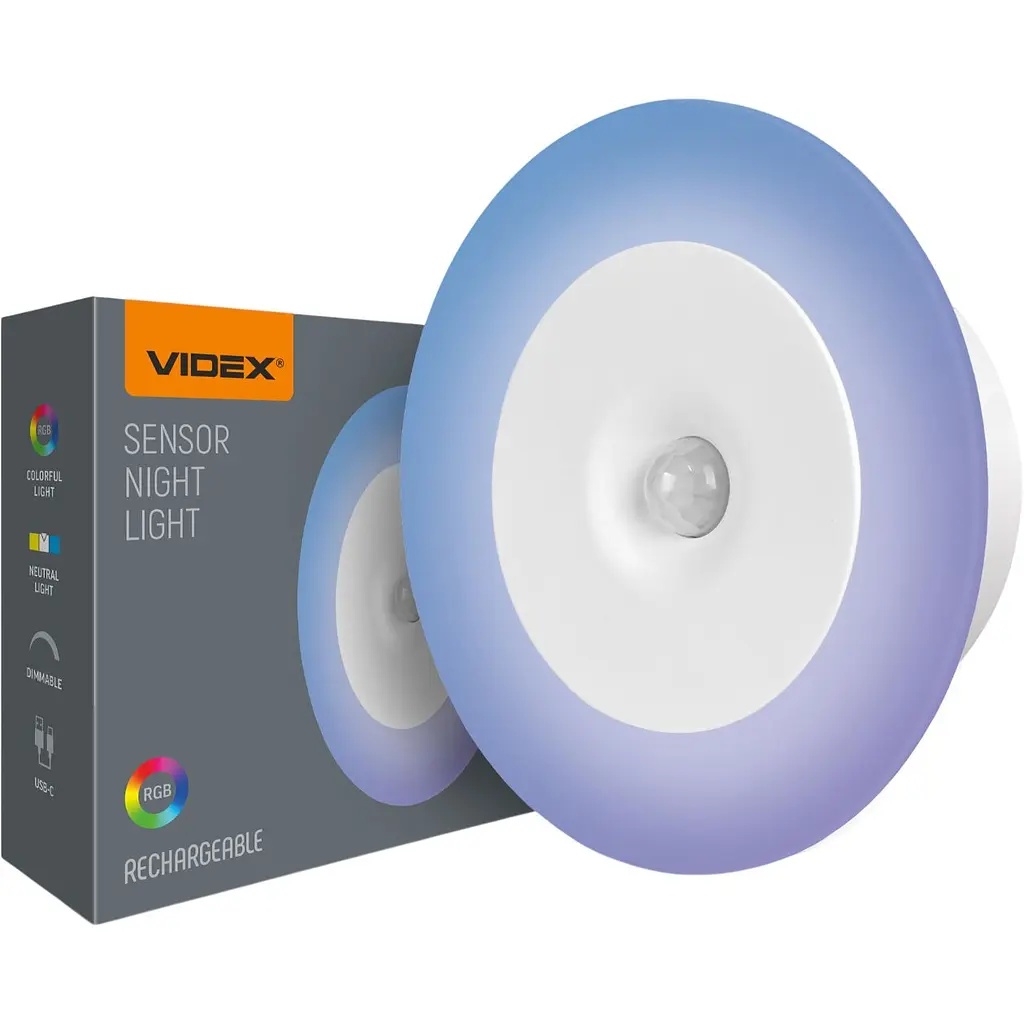 Нічний світильник Videx VL-NL114W-G [156616] - фото 5