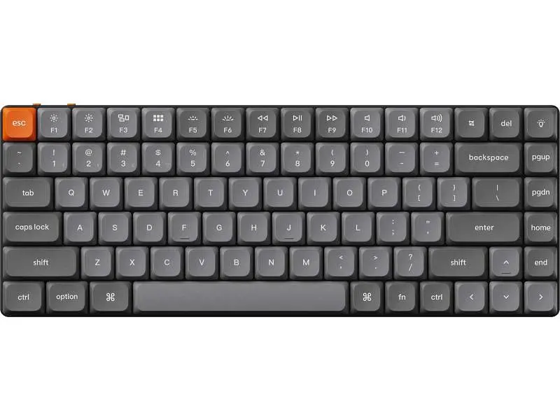 Клавіатура Keychron K3 Max 75% Red Switch RGB Black (K3M-H1)