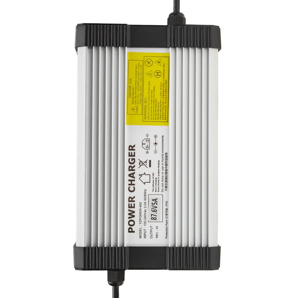 Зарядний пристрій для акумуляторів LiFePO4 72V (87.6V)-5A-360W - фото 4
