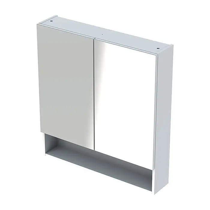 Дзеркальна шафа Geberit Selnova Square 80 см 501.268.00.1 білий