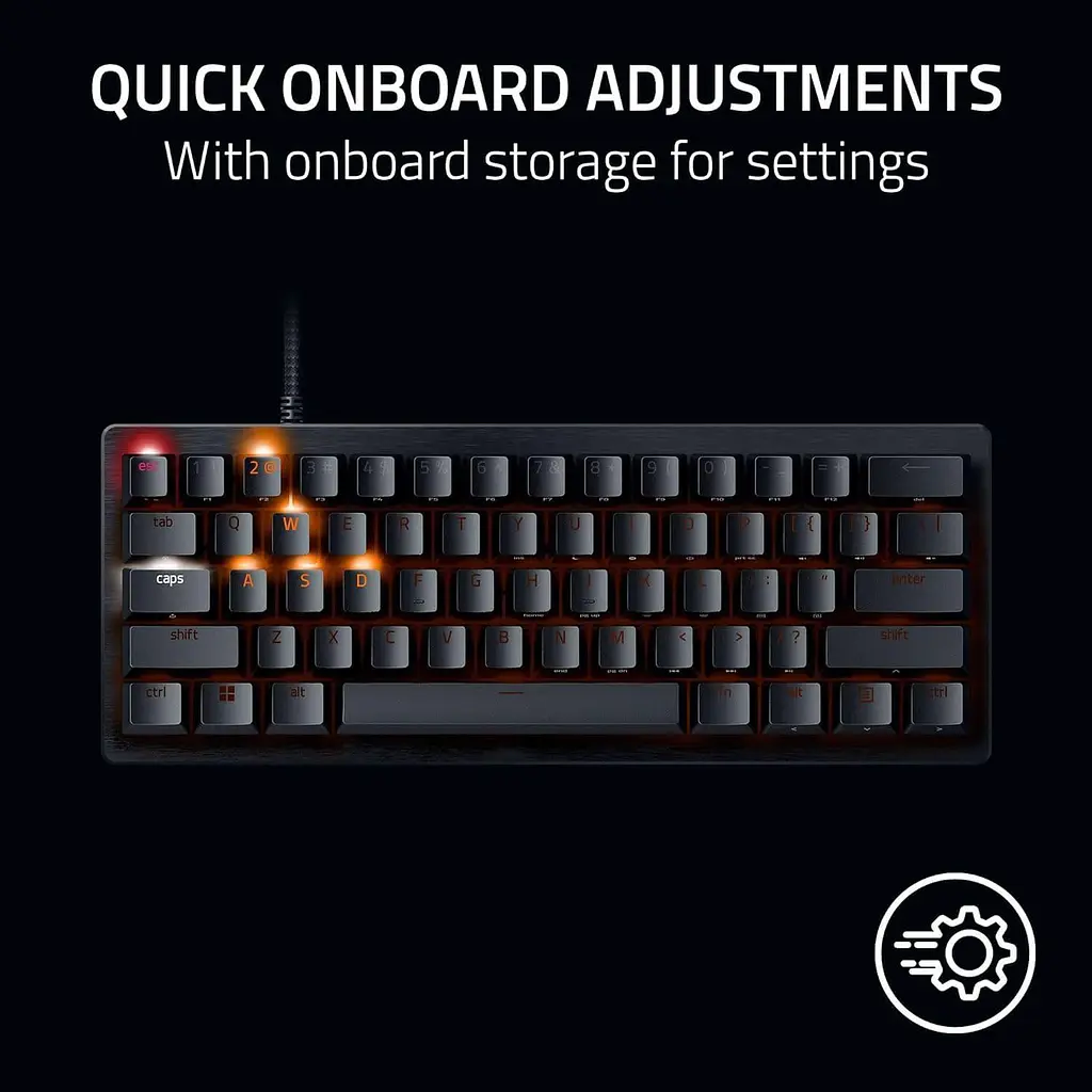 Клавиатура Razer Huntsman V3 Pro Mini USB ENG/UKR Black (RZ03-04990100-R3M1) - фото 10