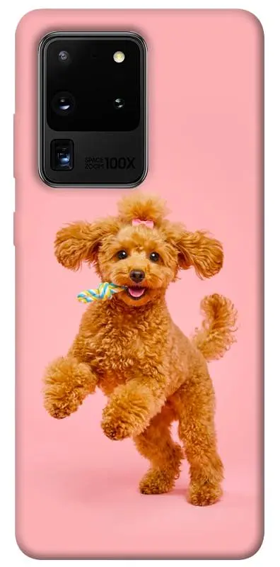 TPU чохол Demsky Happy poodle для Samsung Galaxy S20 Ultra