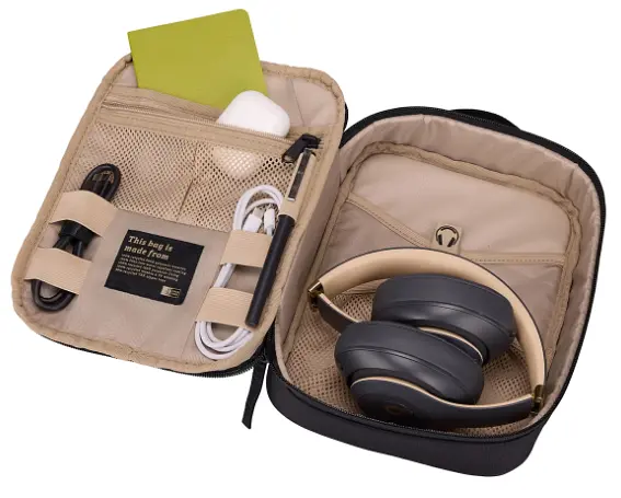 Чехол Case logic Invigo Eco Accessory Case Large INVIAC-103 Black sum0028141 - фото 2